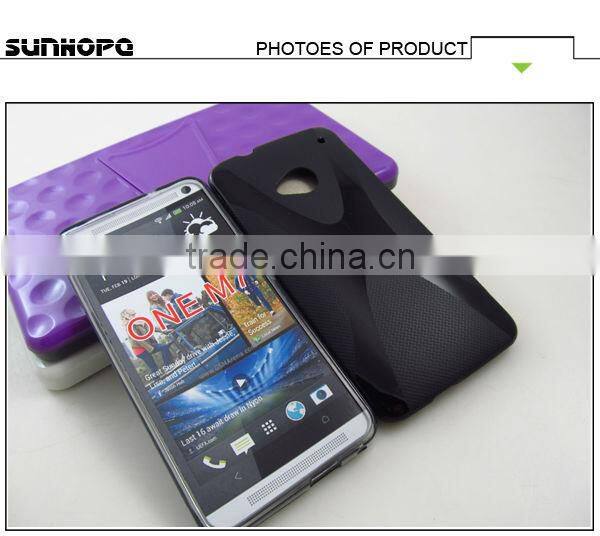 X line tpu case for htc m7 / one / htc one