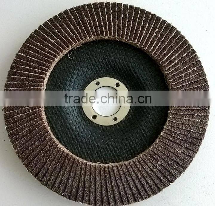 125x22mm Abrasive zirconia flap disc for stainless steel