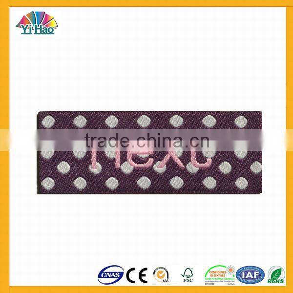 heat cut woven label