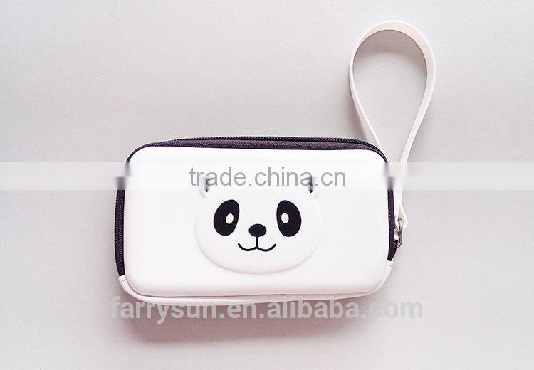 Promotional cheap jelly zipper coin purse