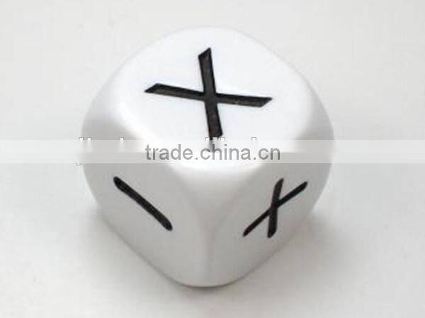 acrylic function Math big diagnostic dice