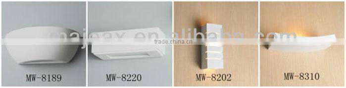Modern CE ROHS E14 E27 plaster cfl wall light fixture