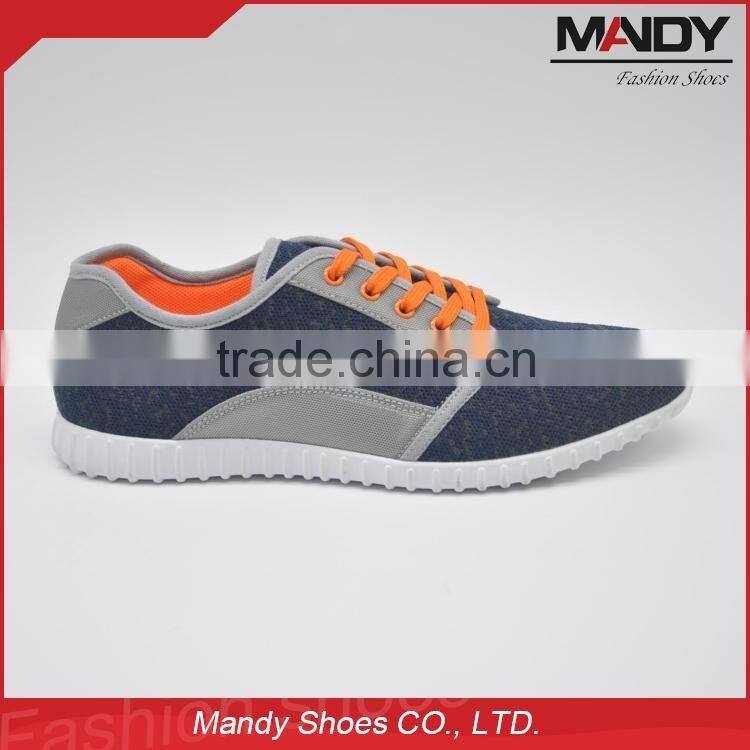 2016 Popular comfort breathable casual sport shoes for men GuangZhou