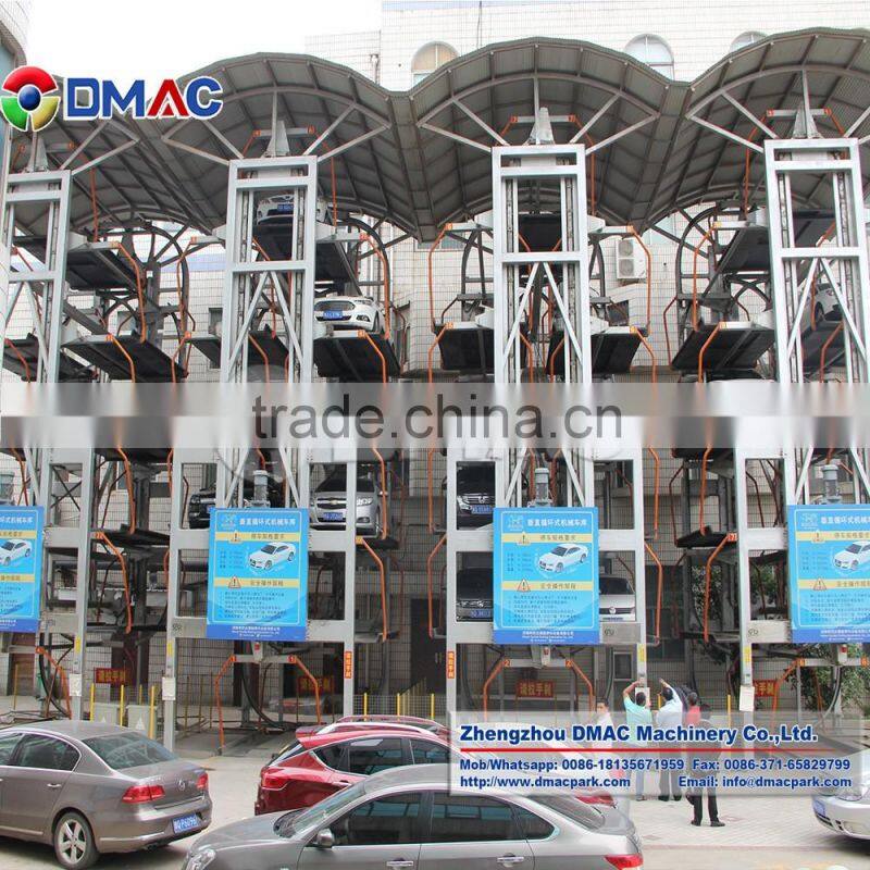 High Quality China 50 Cars Top Brand Vehicles Automatic Tower Parking System from DMAC