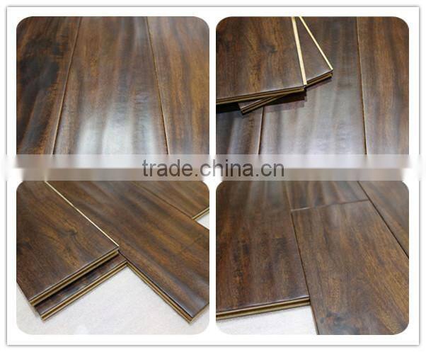 mahogany stain acacia engineered wood flooring