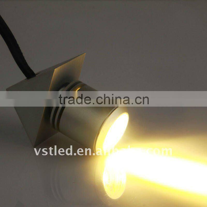 adjustable 1w led jewelry display lighting compact rotatable