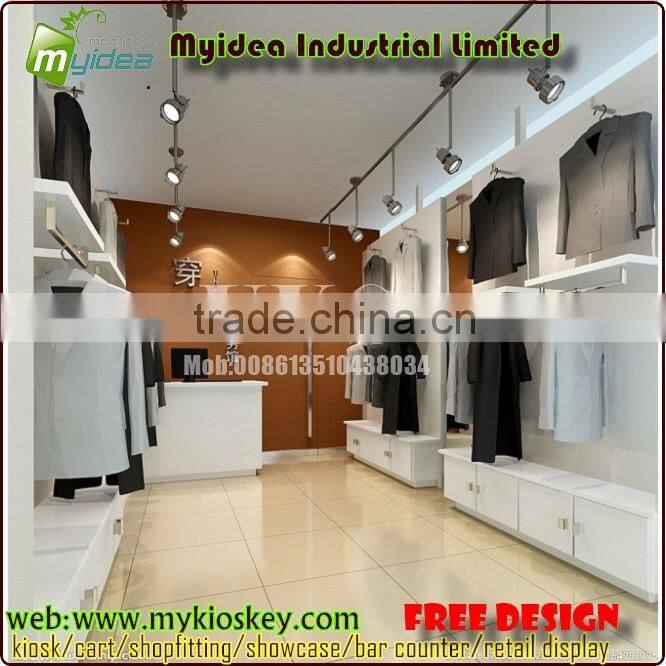 Clothing store display furniture of clothing store fixtures and clothing store display racks