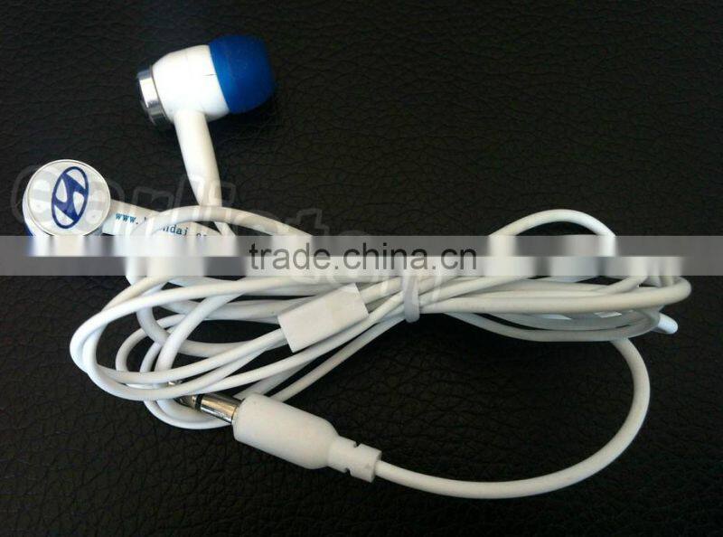 Cheap custom logo earphones china wholesale