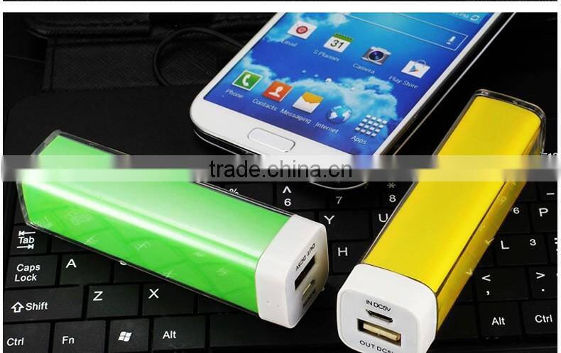 promotional lipstick portable powe bank 2200mah XHB-LK
