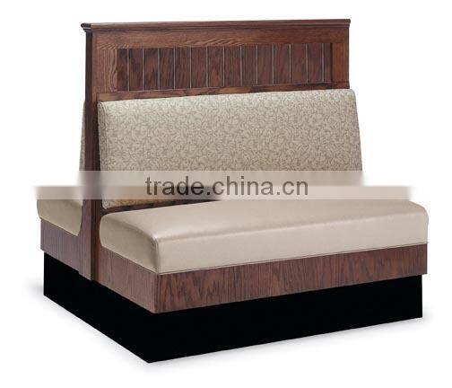 PU leather booth sofa for sale XDW2015