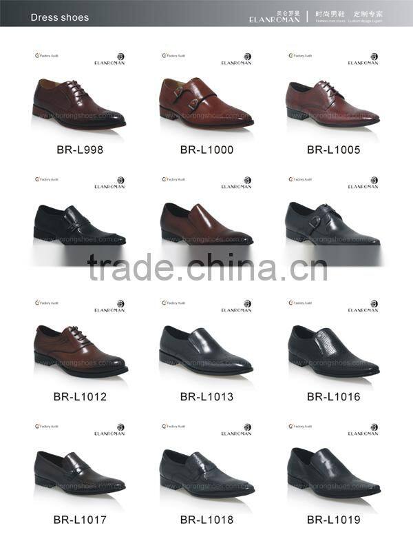 Gentle soft England real cow leather Oxford men footwear