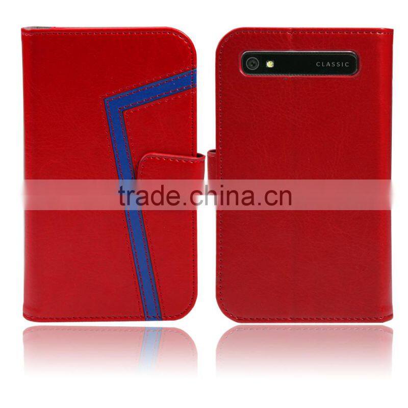 For Blackberry Q20 smartphone wallet case