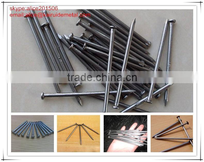 Polished common wire nail/competitive price iron nail factory