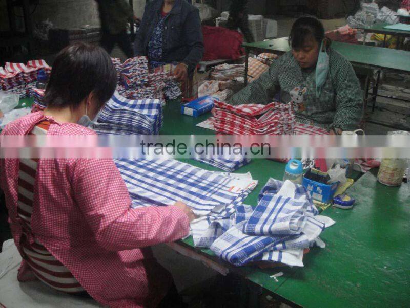 fork jacquard style not fade tea towel 100% cotton factory price