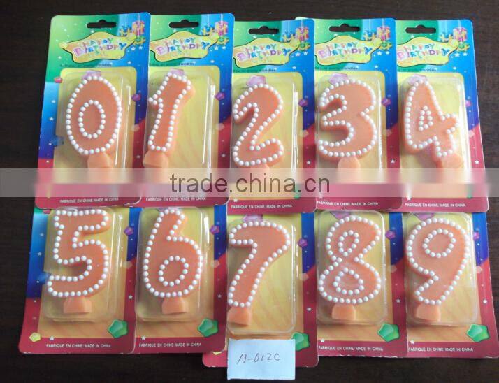 Birthday Number Candles For Wedding