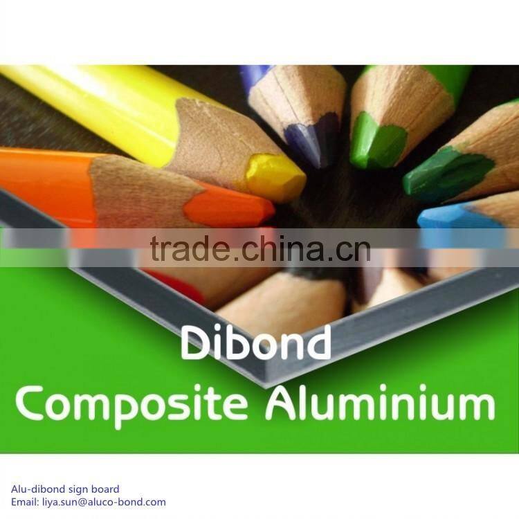 Digital signage aluminium composite panel