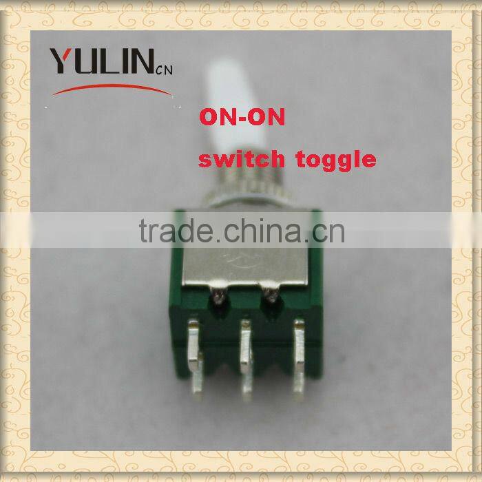 100pcs/lot Low price 6pin Mini led toggle switch