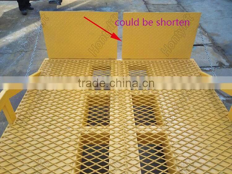 CE-approved mobile yard ramp