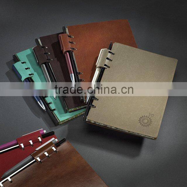 leather executive notebook