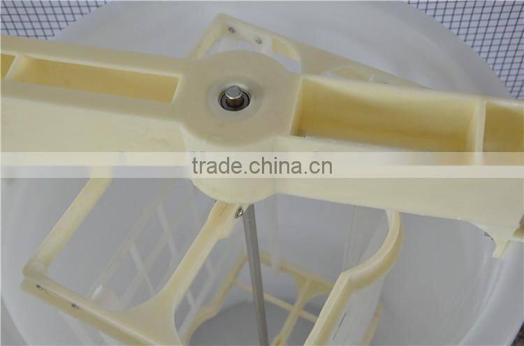 beekeeping tools 2 frames manual plastic honey extractor