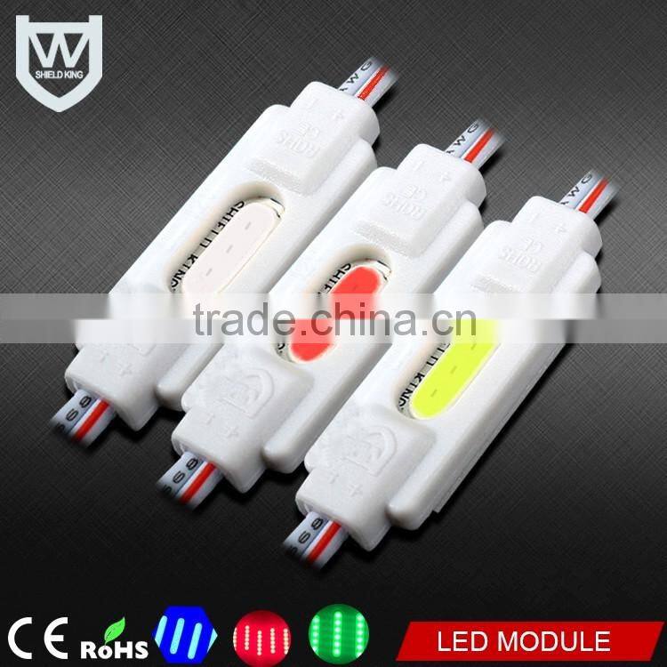 Good price Emitting blue color led module 12v with patent product 2W pcb cob led module for Advertising lighting Backlight