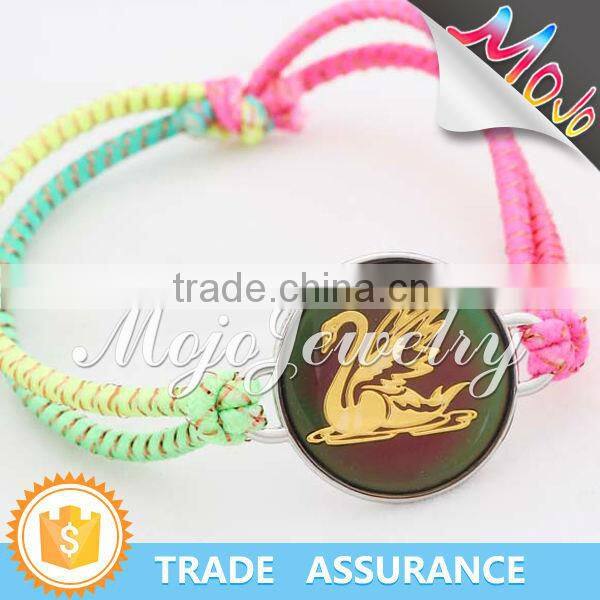 2015 New Fashaion Dinosaur Pattern Mood Color Change Bracelet Bracelets for Children
