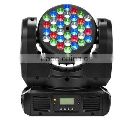 Hot Sale Wash stage lighting 36pcs led moving head zoom
