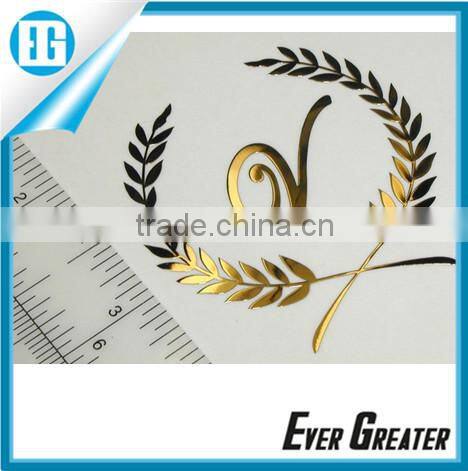 custom logo stickers for computer,electroform nickel sticker electroformaing nickel logo metal logo with glue