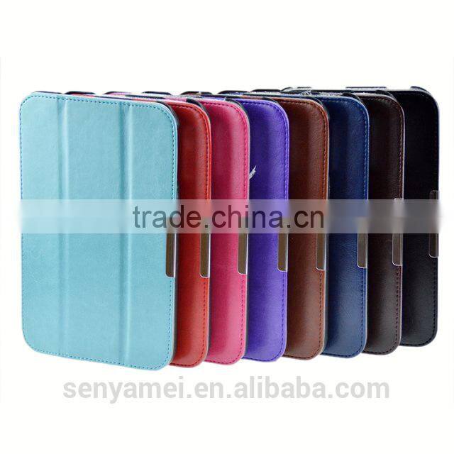 Leather Folding Stand Cover Case For Toshiba WT8