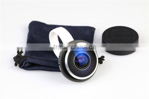 3 in 1 Mobile phone camera lens 235 degree super fisheye lens
