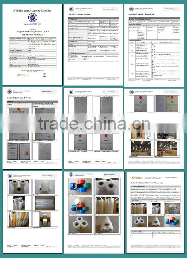 Plastic Company Clear LLDPE Stretch Film Flexible Packaging