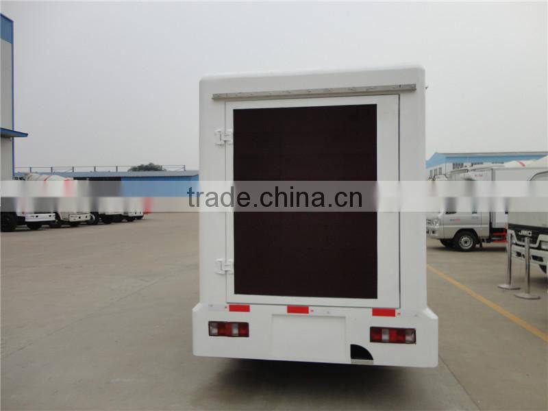 Top quality chang an mini led mobile stage truck for sale