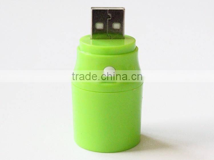 high quality wholesale portable colorful USB on-off LED
