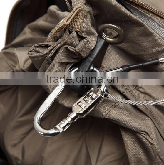 2015 Alibababa China Wholesale Anti-theft Black hiking / school/Sport Backpack