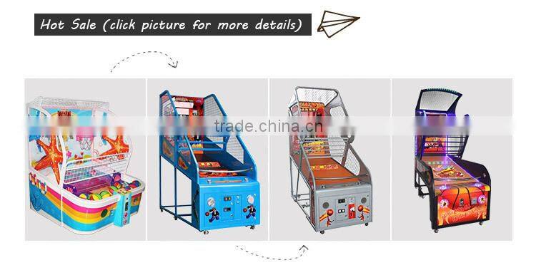 Cheap price children play game machine indoor basketball game