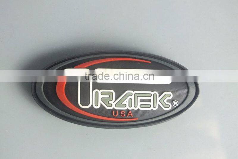 ECO-Friendly PVC Label For Garment, Soft PVC Trademark Brand, PVC Brand Label