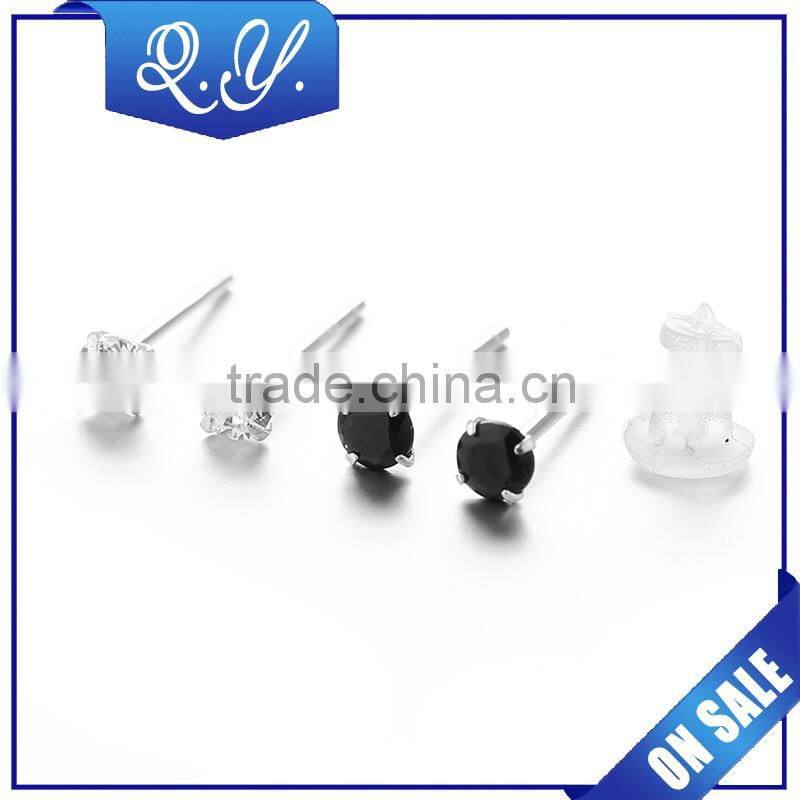 Wholesale body piercing jewelry silver studs piercing