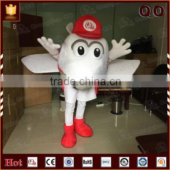 China suppliers airplane costume big head costume character mascot