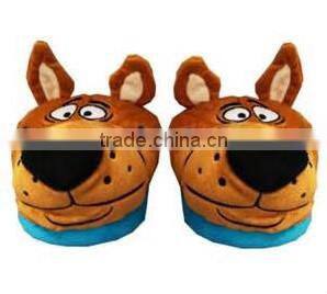 snail shape Plush winter house shoes Slippers / animal shape design warm indoor plush shoes