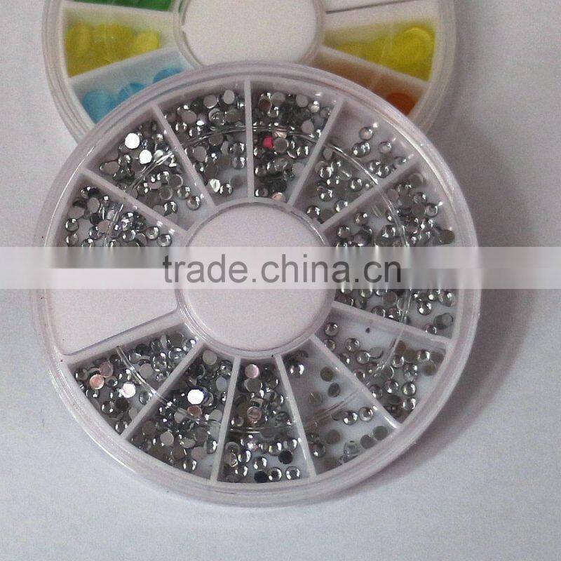 Various Design Nail Wheel Cheap Price Nail Art Decoration Box