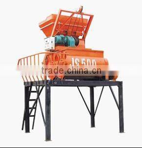 mini concrete mixer JS500 cement mixer concrete pan mixer for sale