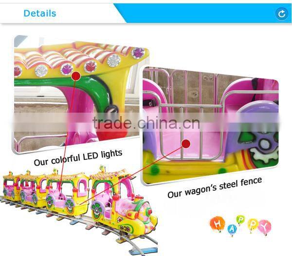 CE 14 seats beautiful amusement electric mini train