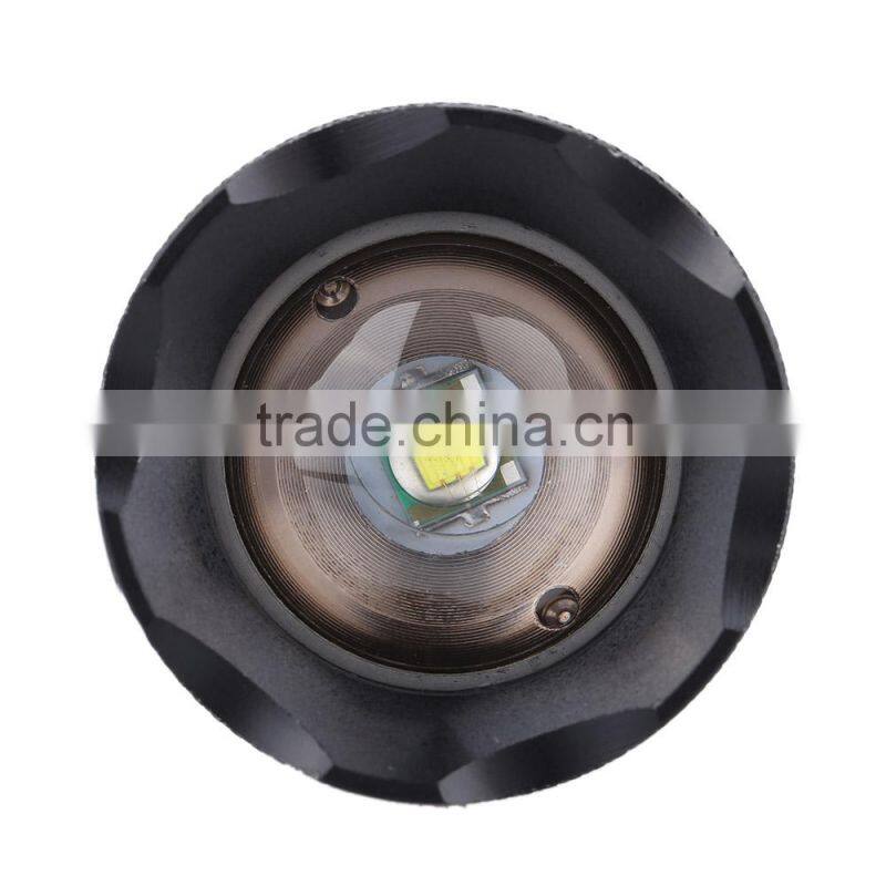 super waterproof Zoomable Adjustable Focues LED Flashlight Mini Handy Portable Outdoor CRE E T6 5 Modes Torch Light Lamp TL-8061