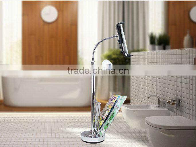 Leaning Bookcase With tablet stand holder home Furniture Wood