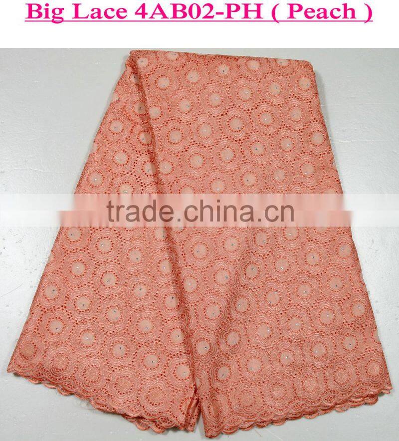 2015 wholesale high quality polish lace swiss voile lace for garment