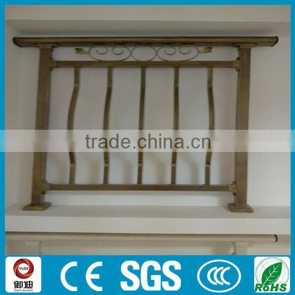 Outdoor spray paint iron railings design