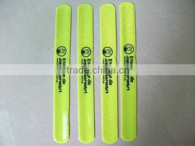 Hot selling reflective slap bracelet