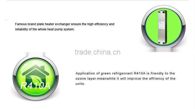 Compact heat pump water heater with inverter