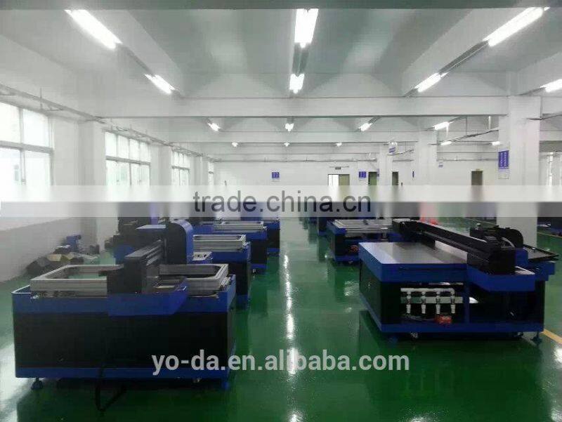 Personality glasses flatbed printer /glass uv flatbed printer with high resolution