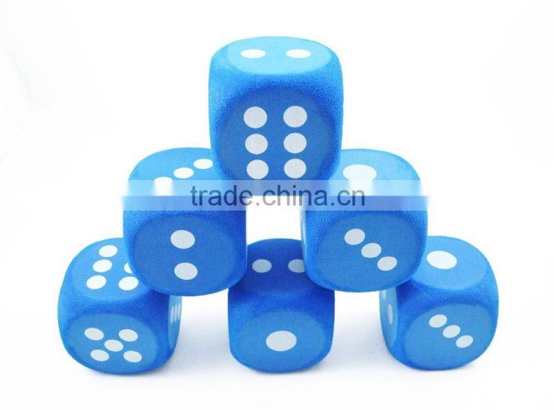 blue color pu foam cube/EVA foam cube